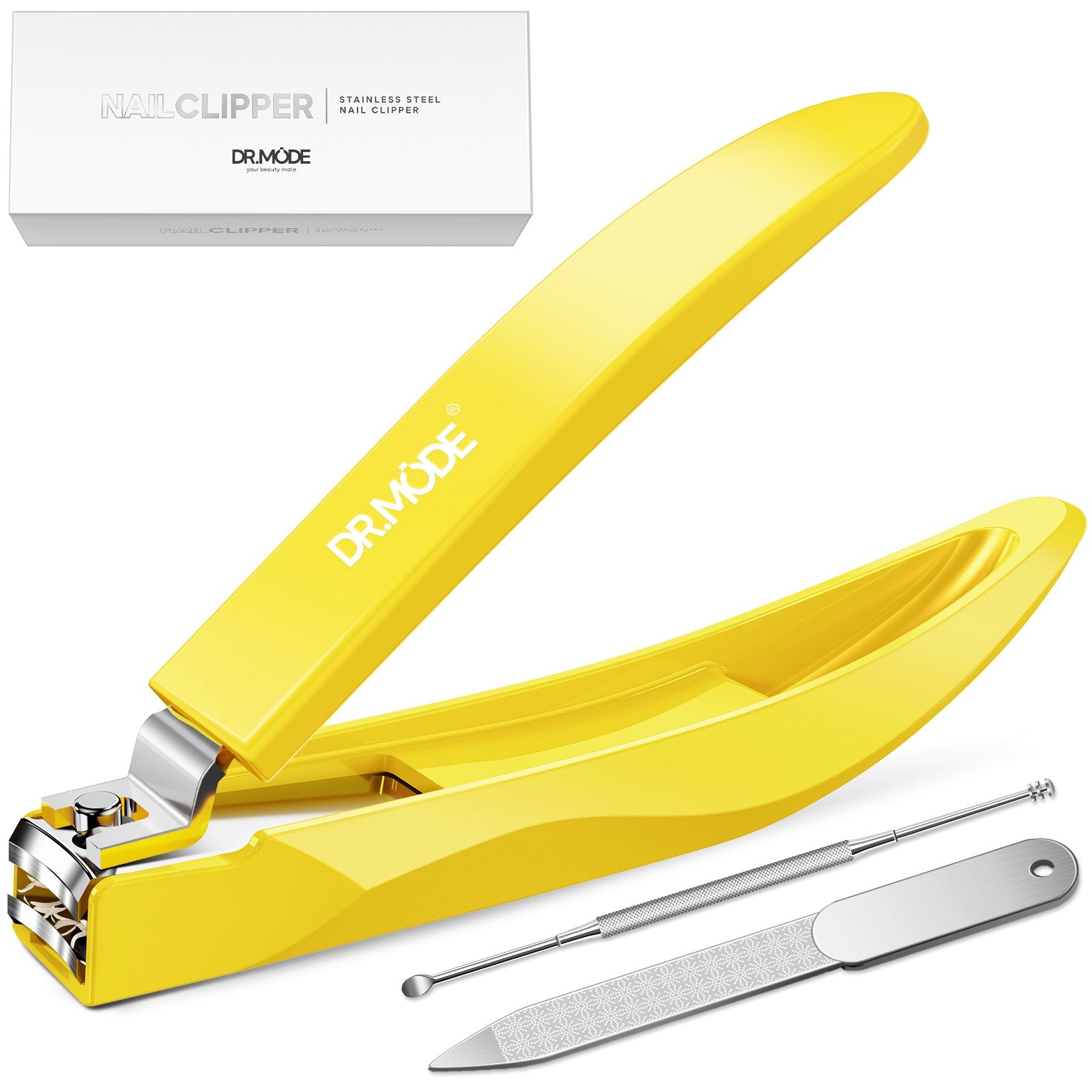 Grote nagelknipper met opvangbakje