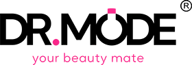 Modern black text logo with a bright pink underline accent on transparent background.