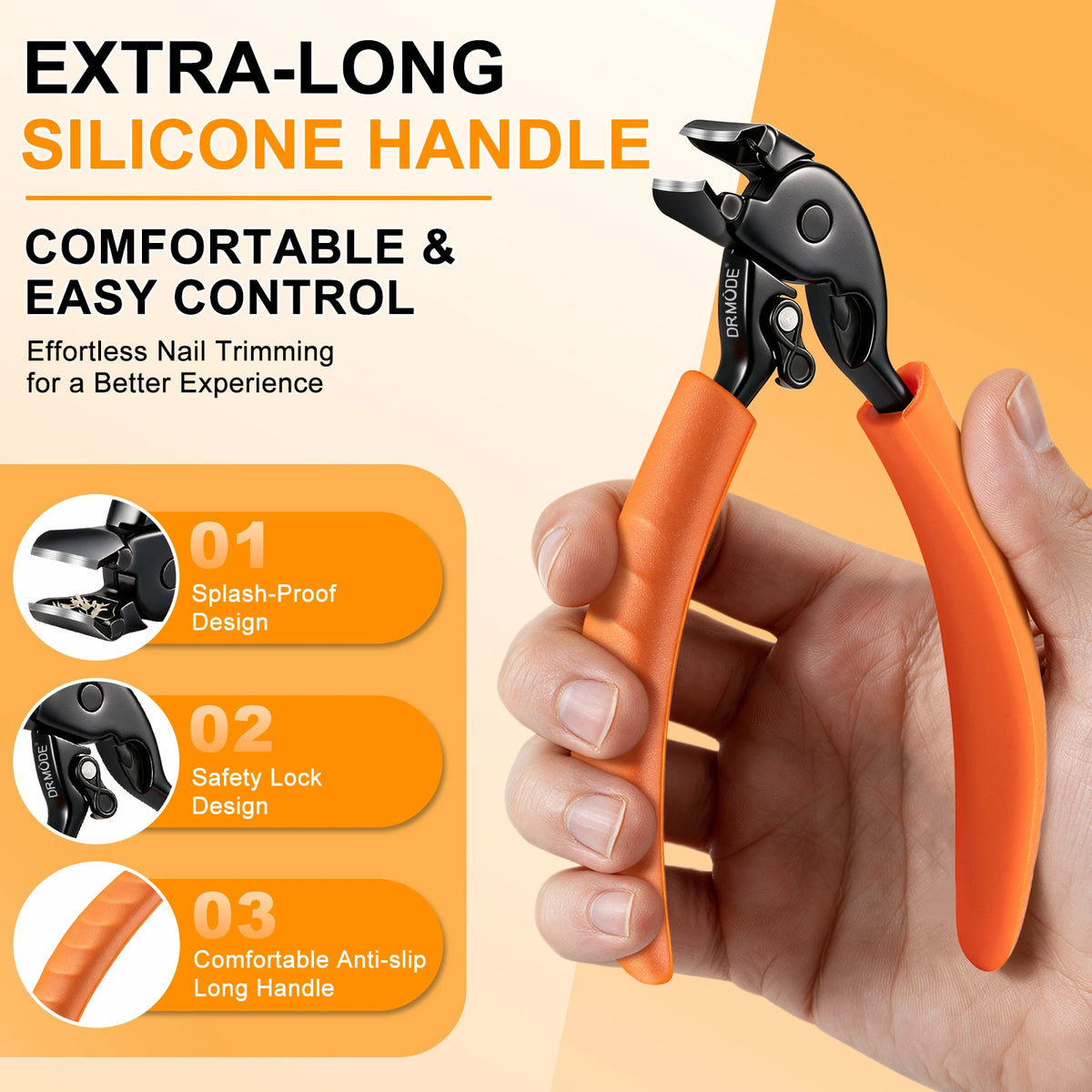 Nagelknipser - Nagelknipser für Senioren  | DRMODE Cobra 4
